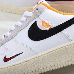 Nike Air Force 1 Low 07 ‘Hvit Oransje Svart’ Sko DX3357-100