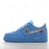 Nike Air Force 1 Low 07 Off-White ‘Blå Sølv’ Sko CI1173-400