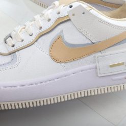 Nike Air Force 1 Low Shadow ‘Hvit Grå Oransje’ Sko DV7449-100