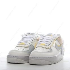 Nike Air Force 1 Low Shadow ‘Hvit Rosa Gul’ Sko DR7883-101