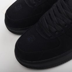 Nike Air Force 1 Low Stussy ‘Svart’ Sko CZ9084-001