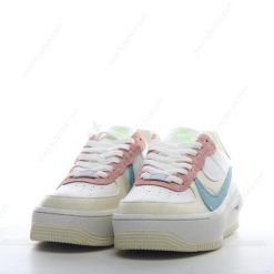 Nike Air Force 1 PLT.AF.ORM Low ‘Hvit Blå Blå Oransje Rød’ Sko DX2671-100