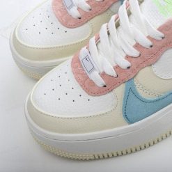 Nike Air Force 1 PLT.AF.ORM Low ‘Hvit Blå Blå Oransje Rød’ Sko DX2671-100