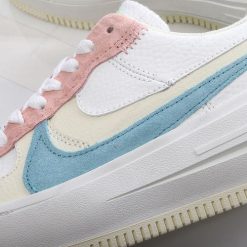 Nike Air Force 1 PLT.AF.ORM Low ‘Hvit Blå Blå Oransje Rød’ Sko DX2671-100