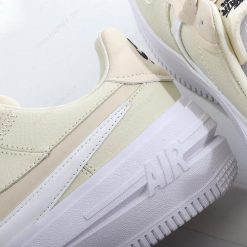 Nike Air Force 1 PLT.AF.ORM Low ‘Hvit Khaki’ Sko DJ9946-200