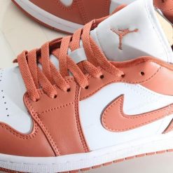 Nike Air Jordan 1 Low ‘Hvit Oransje’ Sko DC0774-080