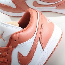 Nike Air Jordan 1 Low ‘Hvit Oransje’ Sko DC0774-080