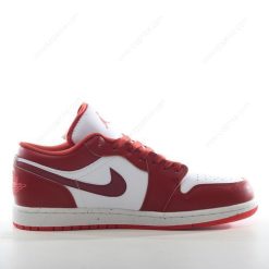 Nike Air Jordan 1 Low ‘Hvit Rød’ Sko FJ3459-160