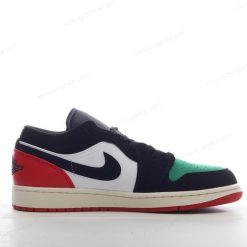 Nike Air Jordan 1 Low ‘Hvit Svart Rød Grønn’ Sko FQ6703-100