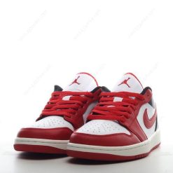 Nike Air Jordan 1 Low ‘Hvit Svart Rød’ Sko 553558-163