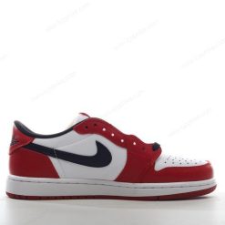 Nike Air Jordan 1 Low ‘Hvit Svart Rød’ Sko DM1206-163