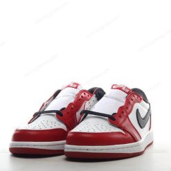 Nike Air Jordan 1 Low ‘Hvit Svart Rød’ Sko DM1206-163