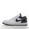 Nike Air Jordan 1 Low ‘Hvit Svart’ Sko 553558-132