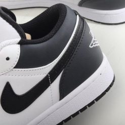 Nike Air Jordan 1 Low ‘Hvit Svart’ Sko 553558-132