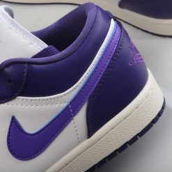 Nike Air Jordan 1 Low ‘Mørk Blå Hvit’ Sko DC0774-502