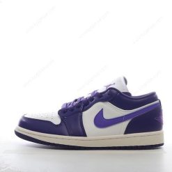 Nike Air Jordan 1 Low ‘Mørk Blå Hvit’ Sko DC0774-502