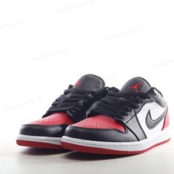 Nike Air Jordan 1 Low ‘Rød Hvit Svart’ Sko 553558-612