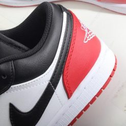 Nike Air Jordan 1 Low ‘Rød Hvit Svart’ Sko 553558-612