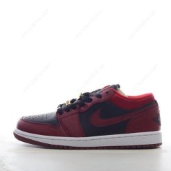 Nike Air Jordan 1 Low ‘Rød Svart Hvit’ Sko 553558-605