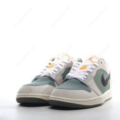 Nike Air Jordan 1 Low SE ‘Grå Grønn Svart’ Sko FD6819-300