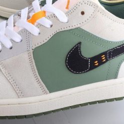 Nike Air Jordan 1 Low SE ‘Grå Grønn Svart’ Sko FD6819-300