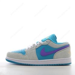 Nike Air Jordan 1 Low SE ‘Olivenblå Lilla’ Sko DX4334-300