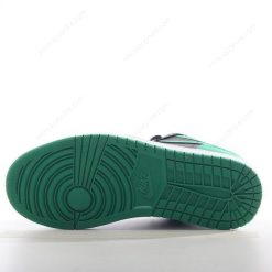 Nike Air Jordan 1 Low ‘Svart Grønn Hvit’ Sko 553560-065