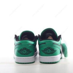 Nike Air Jordan 1 Low ‘Svart Grønn Hvit’ Sko 553560-065