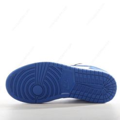 Nike Air Jordan 1 Low ‘Svart Hvit Kongeblå’ Sko 553558-140