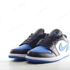 Nike Air Jordan 1 Low ‘Svart Hvit Kongeblå’ Sko 553558-140