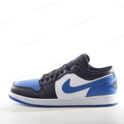 Nike Air Jordan 1 Low ‘Svart Hvit Kongeblå’ Sko 553558-140