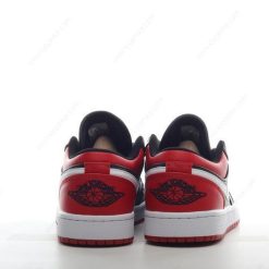 Nike Air Jordan 1 Low ‘Svart Hvit Rød’ Sko 553560-066