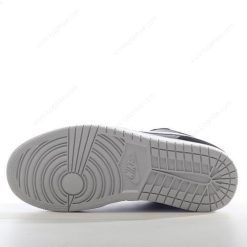 Nike Air Jordan 1 Low ‘Svart Rød Grå Hvit’ Sko 553558-032