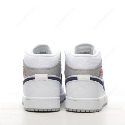 Nike Air Jordan 1 Mid ‘Grå Hvit Svart’ Sko DR8038-100