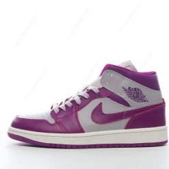 Nike Air Jordan 1 Mid ‘Grå Lilla’ Sko BQ6472-501