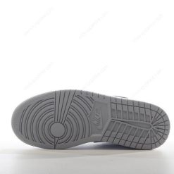 Nike Air Jordan 1 Mid ‘Grå Svart Hvit’ Sko 554725-078