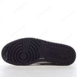 Nike Air Jordan 1 Mid ‘Gull Svart Hvit’ Sko 554724-170