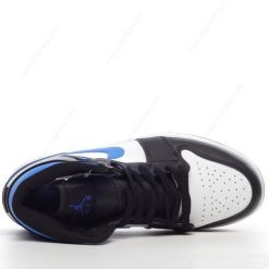Nike Air Jordan 1 Mid ‘Hvit Blå Svart’ Sko 554725-140