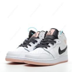 Nike Air Jordan 1 Mid ‘Hvit Oransje’ Sko 554725-180