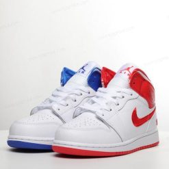 Nike Air Jordan 1 Mid ‘Hvit Rød’ Sko DR6497-116