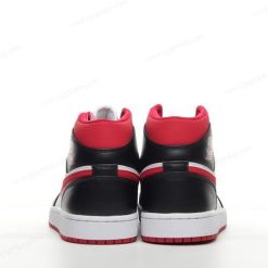 Nike Air Jordan 1 Mid ‘Hvit Svart’ Sko 554724-122