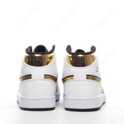 Nike Air Jordan 1 Mid ‘Hvit Svart’ Sko 554725-190