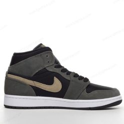 Nike Air Jordan 1 Mid ‘Oliven Svart’ Sko BQ6472-030