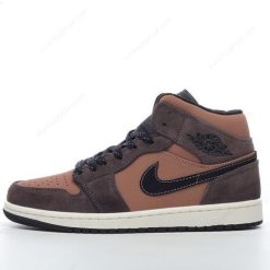 Nike Air Jordan 1 Mid SE ‘Brun Svart’ Sko DC7294-200