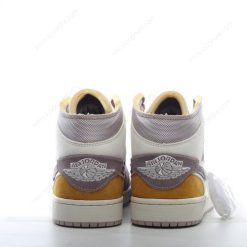 Nike Air Jordan 1 Mid SE ‘Grå Hvit Gul’ Sko DM9652-102