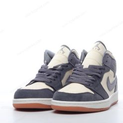 Nike Air Jordan 1 Mid SE ‘Grå Hvit Gul’ Sko DN4281-100