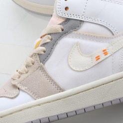 Nike Air Jordan 1 Mid SE ‘Hvit Grå’ Sko DQ3724-100