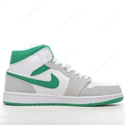 Nike Air Jordan 1 Mid SE ‘Hvit Grønn Grå’ Sko DC7248-103