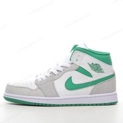 Nike Air Jordan 1 Mid SE ‘Hvit Grønn Grå’ Sko DC7248-103