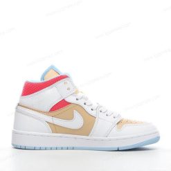 Nike Air Jordan 1 Mid SE ‘Hvit Rød Blå’ Sko CZ0774-200